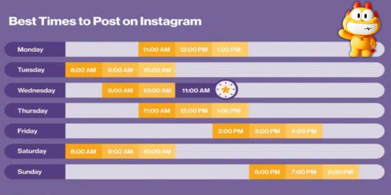 Bật Mí Thời Điểm Vàng Để Đăng Bài Trên Instagram